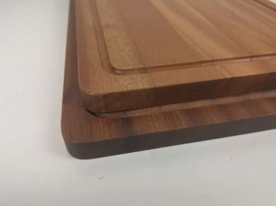 Set of 3 Pieces Different Size Solid Wood Chopping Board Walnut Cutting Boards