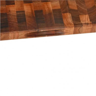 Luxury Custom Black Walnut Wood Cutting Board Kitchen Large Chopping Boards with Juice Grooves,Thick Reversible Butcher Block