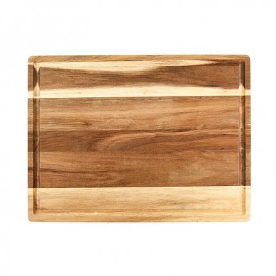 Premium Acacia Wood Large Reversible Cutting Board with Juice Groove & Cracker Holder Chopping Board Charcuterie Board