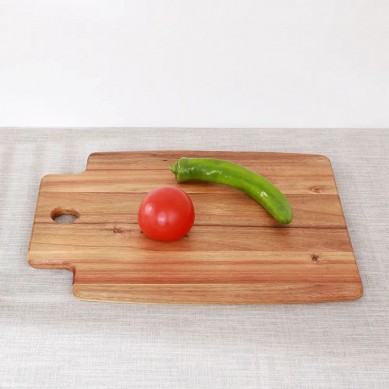 Hot Sell Kitchen Tool Set of 2 Acacia Wood Chopping Blocks Wooden Cutting Board as Christmas Gift