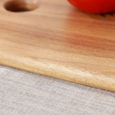 Good Quality Durable Rectangle Acacia Wood Cheese Cutting Board Wooden Pizza Serving Board for Christmas Gift