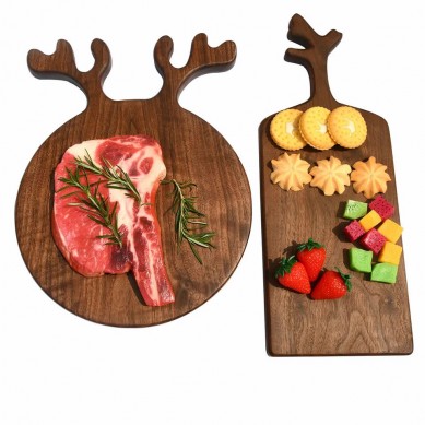 Charcuterie Teart Ju Leaf Pear Guitar Rough Fruit wooden Pineapple The Pig Shape Shaped Wood Cutting Boards