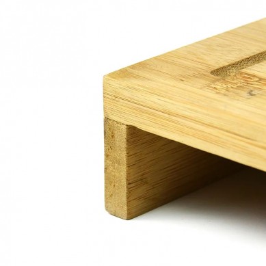 Extra Large Wooden Bamboo Cutting And Chopping Board with Raised Edges on Sides