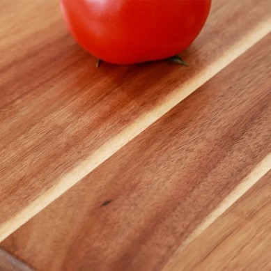 Acacia Wood Chopping Board Serving Board Premium Pizza Peel Serving Cheese Cutting Board With Handle