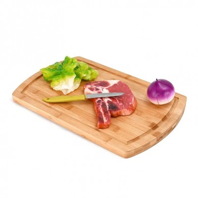 Kitchenware Extra Large Natural Organic Bamboo Cutting Board Totally Kitchen Bamboo Chopping Board Blocks with Juice Grooves