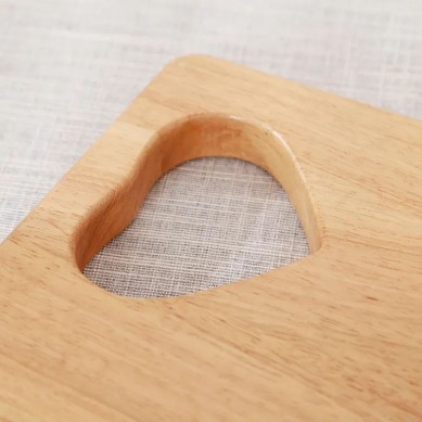Creative Design Kitchen Bamboo Cutting Board Chopping Plate With Heart Shape Hole
