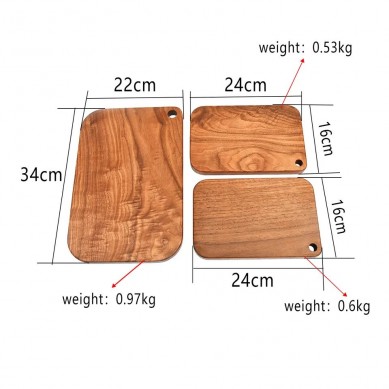 Mini Butcher Block Rubber Vegetable Fruit Walnut Acacia Wooden Bamboo Chopping Custom Wood Boat Cutting Board Set Tray