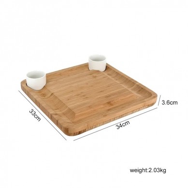 One Drawer Premium Cheese Cutting Board Set – Charcuterie Board Set and Cheese Serving Platter