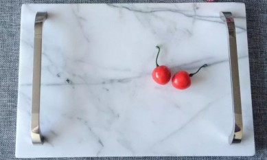FDA  certificated Stone food Tray in Slate Marble Granite Agte material For Hotel Restuarant