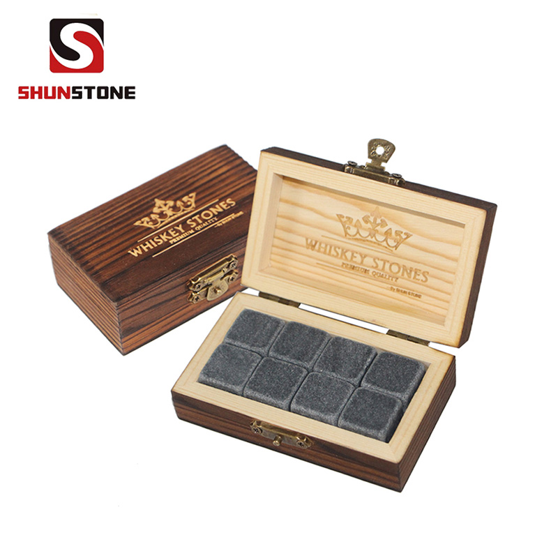 OEM/ODM Manufacturer Hot Whiskey Glass - 6 pcs of Bar Accessories Whiskey stone Ice Cubes Reusable Ice Cubes Business Promotion Gift Reusable Ice Cubes Wholesale Whiskey Stones – Shunstone