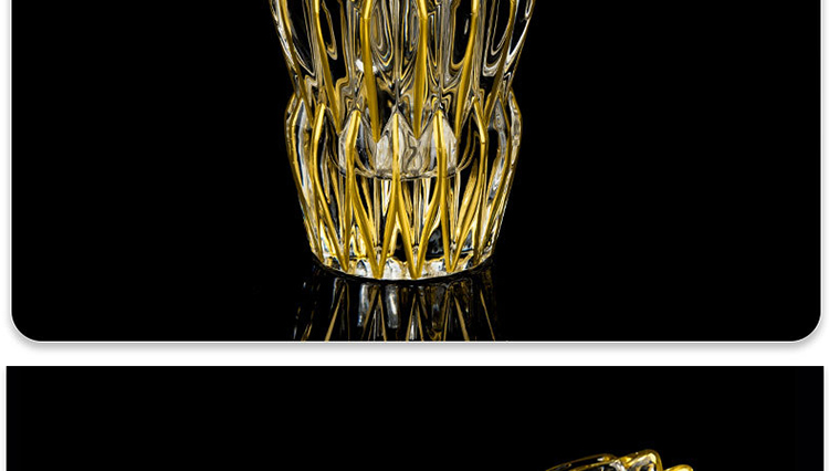 gold rim glassware11