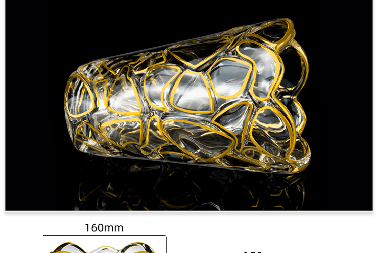 gold rim glassware12