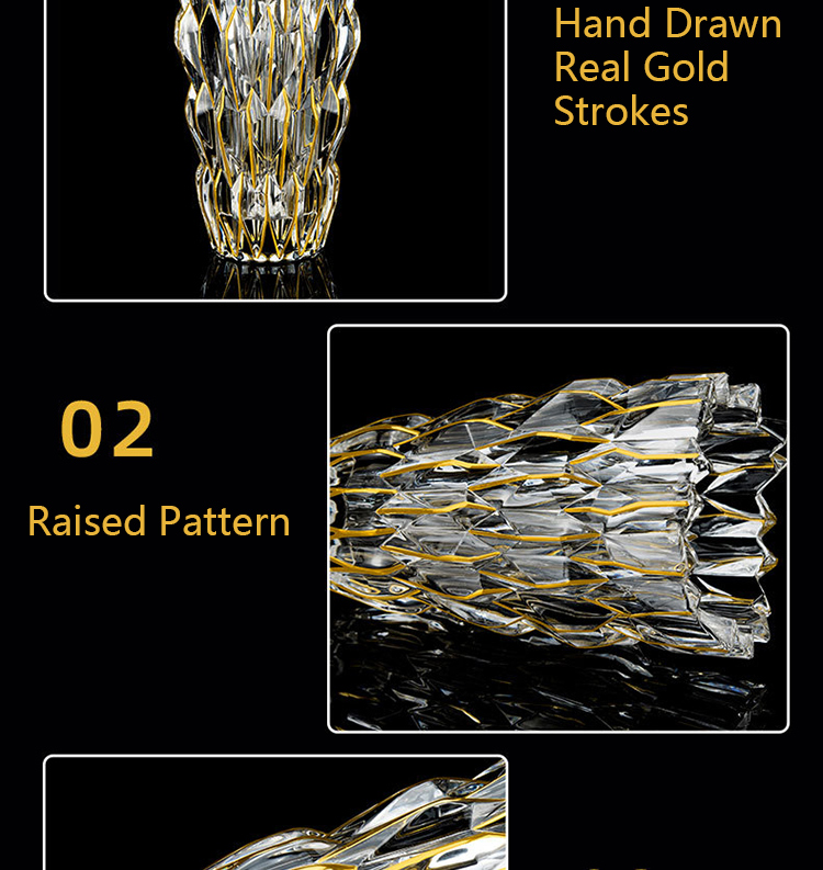 gold rim glassware14