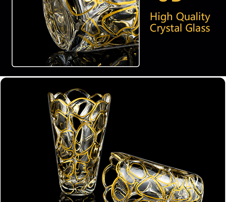 gold rim glassware15