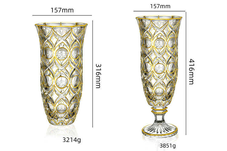 gold rim glassware6
