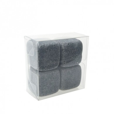 Wholesale high quality and low price 4PCS  Whiskey Stones Set with PVC box