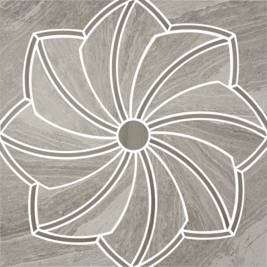 alacsony árú fehér vízsugár virágmintás természetes márvány padlólapok