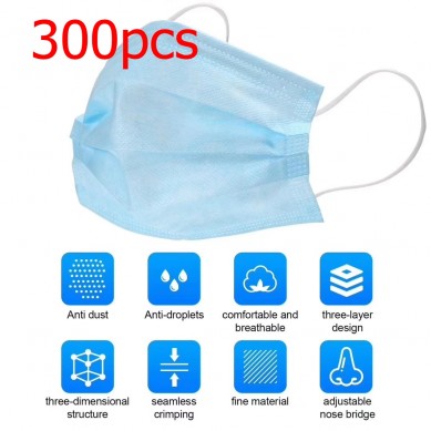 Professional Factory for PFE 99% Medical Disposable face mask  3 ply surgical mask with Tie on