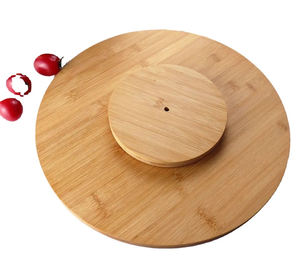 8 Year Exporter Whisky Rocks Stones - High quality Bamboo Lazy Susan Bamboo Turntable – Shunstone