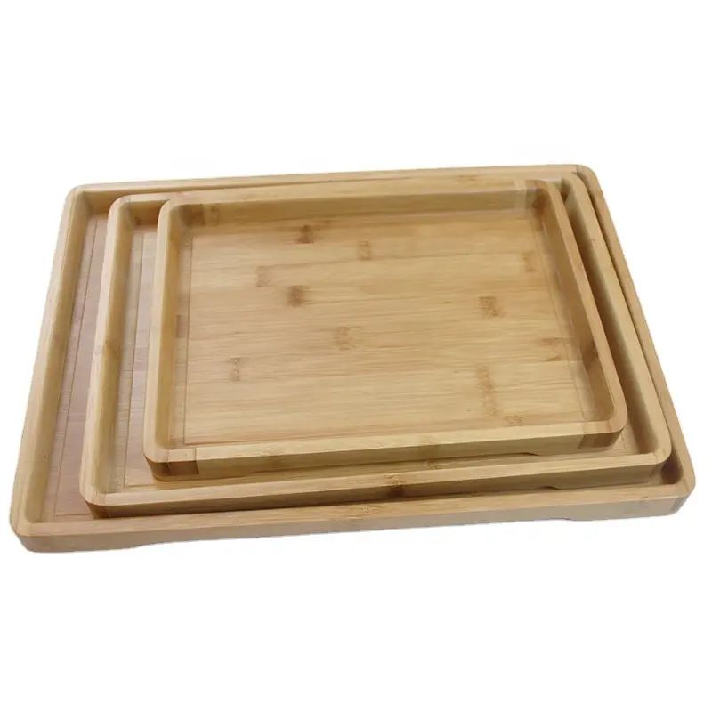 New Arrival China Whiskey Stones - Professional Factory Wholesale Good Quality Reusable Plates Special Bamboo Tray – Shunstone