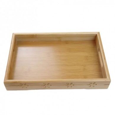 Customised wholesale multi size eco-friendly rectangle special bamboo tray