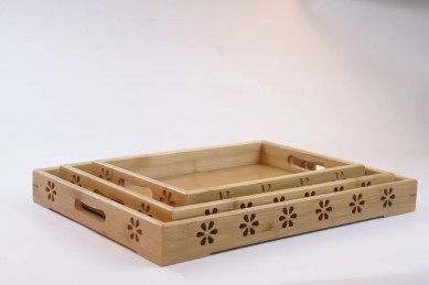 Hot sale Customised Wholesale Special Bamboo Tray Top sale for kitchen