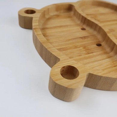 Hot Selling Wooden Round Trays Home & Hotel Decorative Wooden Food Trays