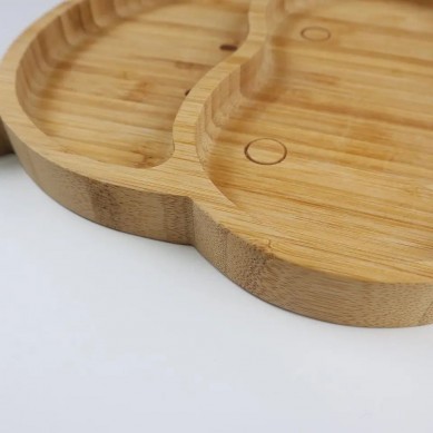 Hot Selling Wooden Round Trays Home & Hotel Decorative Wooden Food Trays