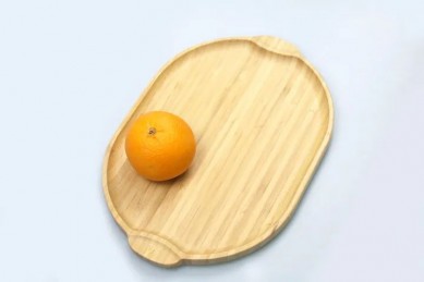 High Quality Home Kitchen Reusable Eco-friendly Wooden Food serving Tray Bamboo tray