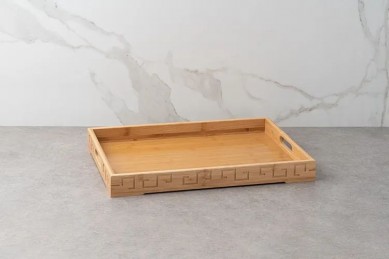 Hot Sale High Quality Cutlery Tray Bamboo Tier Cutlery Tray