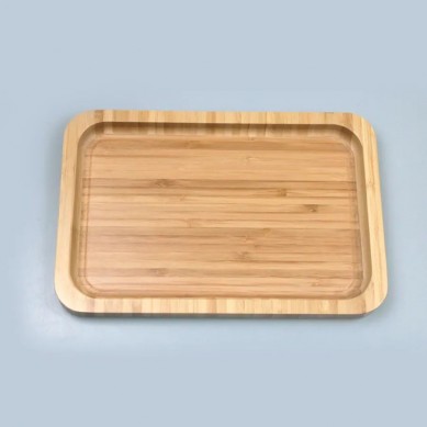 Hot sale Cutlery Tray Storage Box Style Modern Color Feature Eco Material Origin Tableware Type Natural Bamboo tray