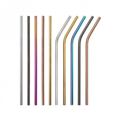 Golden Color Metal Straw Supplier in China