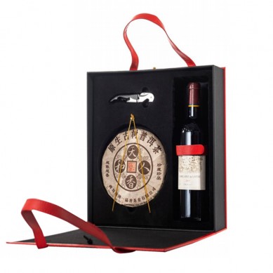 Wine Package Box Custom Reusable Red Wine Bottle Carry Leather Gift Bags Set For Wine Bottles