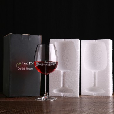 Creative Shark Clear Glass Wine Goblet High Borosilicate Glassware Long Stem Red Wine Glass For Bar Restaurant Home