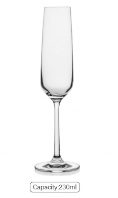 Lead-Free Crystal Champagne Glass Steamed White Wine Goblet Sparkling Sweet Wine Glass High-Footed Wine Glass Set For Wedding