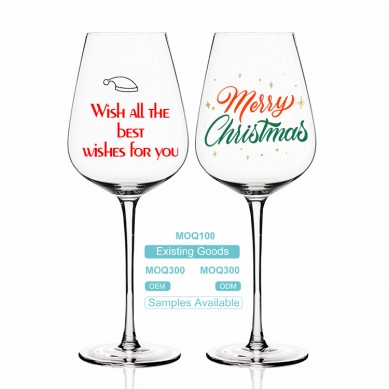 Wholesale Thick Bar Crystal Clear White Wine Glass Whisky Glass Brandy Glass With Short Stem For Party Bar Home