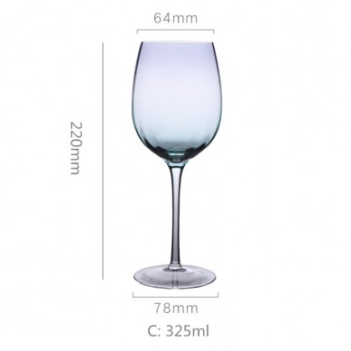 Luxury Creative Crystal Wine Glasses 250ml 325ml 460ml Rainbow Wedding Wine Champagne Glasses Cup Cocktail Drinking Glassware