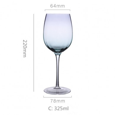 Luxury Creative Crystal Wine Glasses 250ml 325ml 460ml Rainbow Wedding Wine Champagne Glasses Cup Cocktail Drinking Glassware