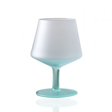 Wholesale Vintage Gradient Mint Green Wine Glasses Set 145Ml 250Ml 300Ml 440Ml For Wine Ice Cream Dessert