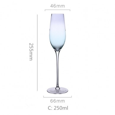 Luxury Creative Crystal Wine Glasses 250ml 325ml 460ml Rainbow Wedding Wine Champagne Glasses Cup Cocktail Drinking Glassware