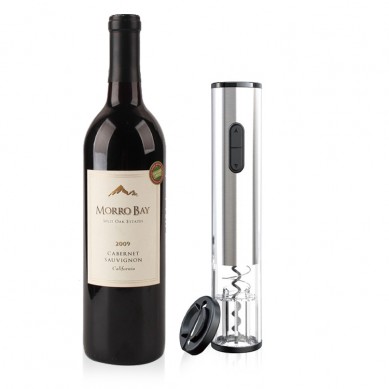 Automatic Electric Wine Bottle Corkscrew Opener Gift Box Set Battery Electric Wine Opener Gift Set For Men