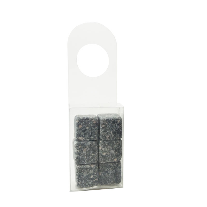 Bottom price Whiskey Stones Set - Wholesale high end  6PCS  Whiskey Stones Set with PVC box – Shunstone