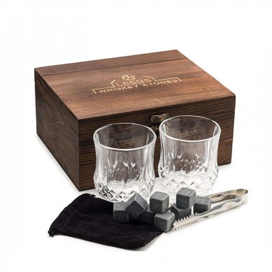 New Fashion Design for Custom Engraved  Whisky Cooler Rocks whisky Stones wine Ice Cubes