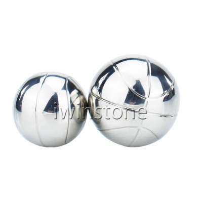 Basketball Shape Stainless Steel Ice Cube Drinking Accessories Customized Packaging