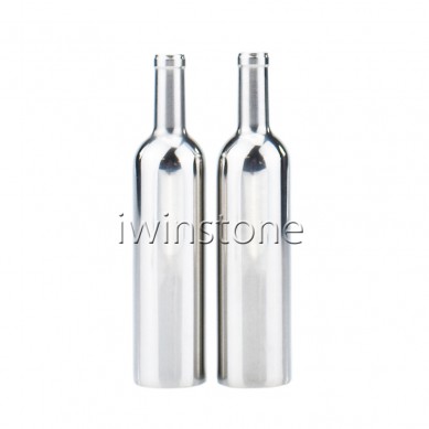 Amazon Customized Whiskey Stones Stainless Steel Bottle Mold Ice Rocks